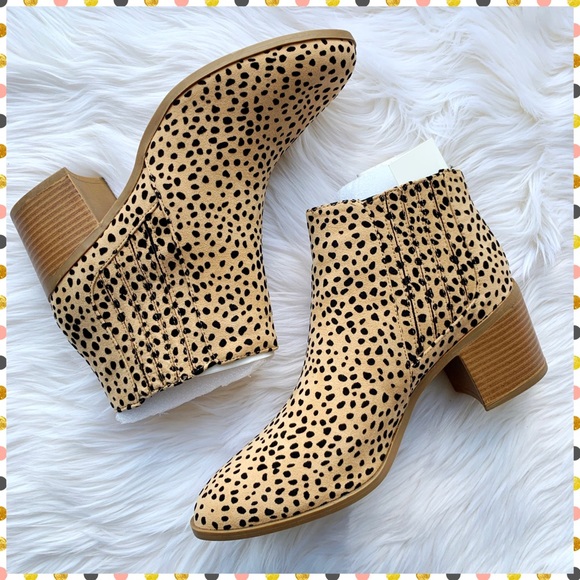 Maurices Shoes - NEW Maurices Nyla Leopard Ankle Bootie